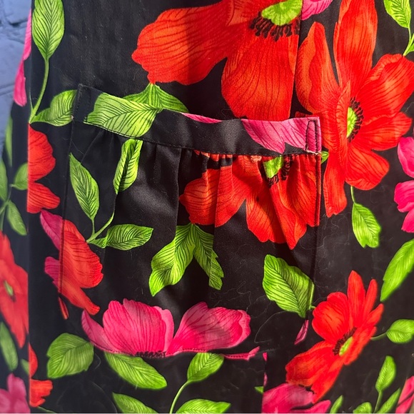 Spenser Jeremy Floral Retro Swing Dress 👗 Size 12 NWT Brand New - Picture 6 of 7